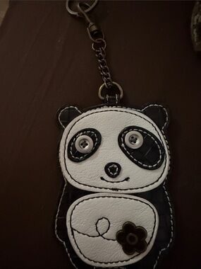 Chala Panda Keychain Bag Charm